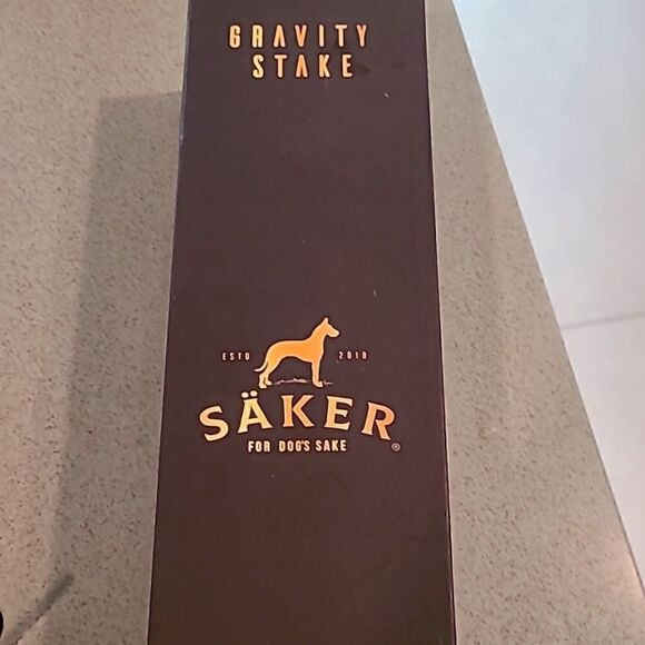 Saker dog gravity dog tie out stake - Picture 1 of 5
